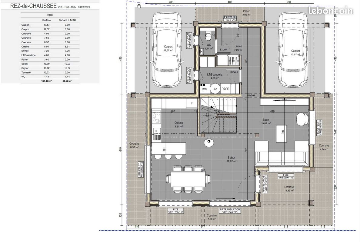 Chalet 6 pièces 142 m² (image 12)