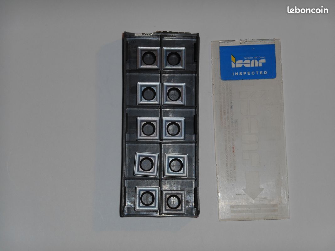 Lot De 10 Plaquettes De Tournage GIMY 525 IC830 Pour Outils Iscar - Neuf D'origine