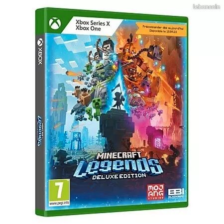 🎮Minecraft Légende Deluxe Edition jeu complet XBOX ONE/Série X (image 1)