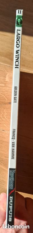 BD Largo Winch tome 11 Golden Gate EO 2000 comme neuf (image 3)