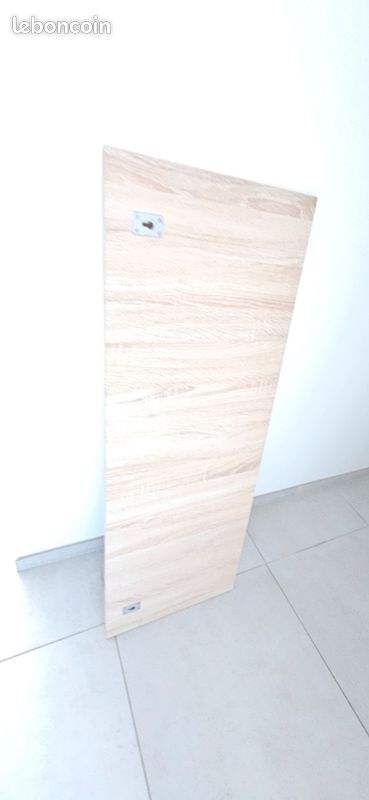 Miroir salle de bain verre/ bois (image 3)