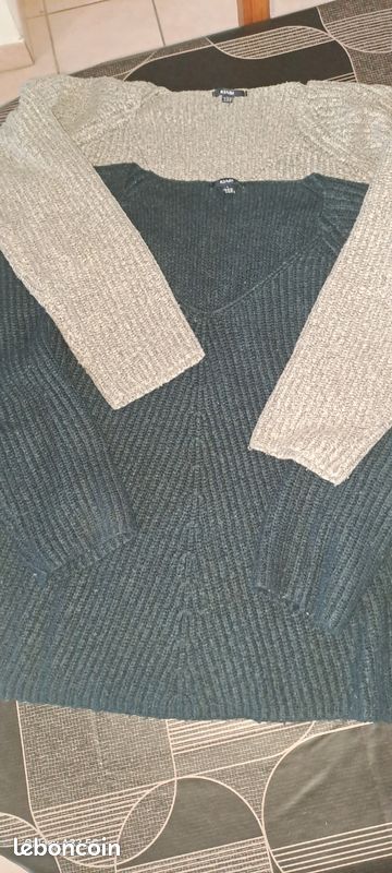 2 pulls femme taille L (image 5)