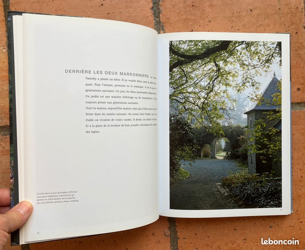 Kerdalo, le jardin continu – Erik Orsenna – État neuf – Beau livre illustré (image 8)