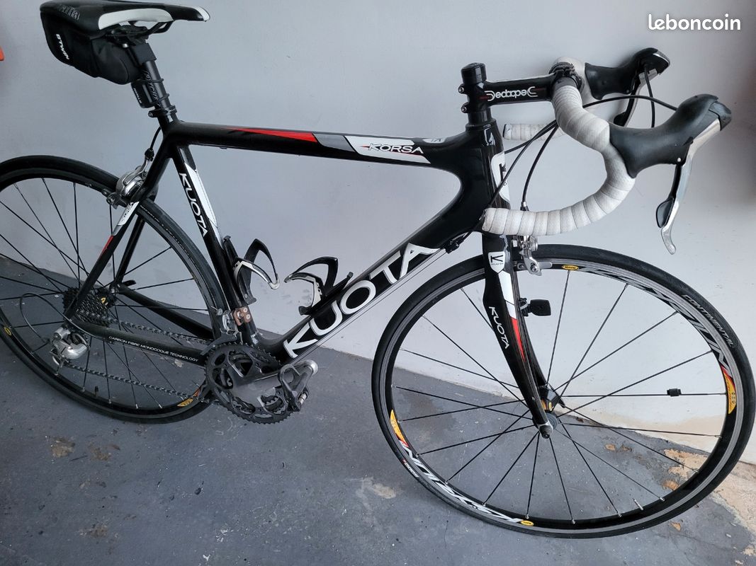 Cadre VTT carbone Kuota KOR 27,5''' grand 18,5'' TT conique HT 9mm QR