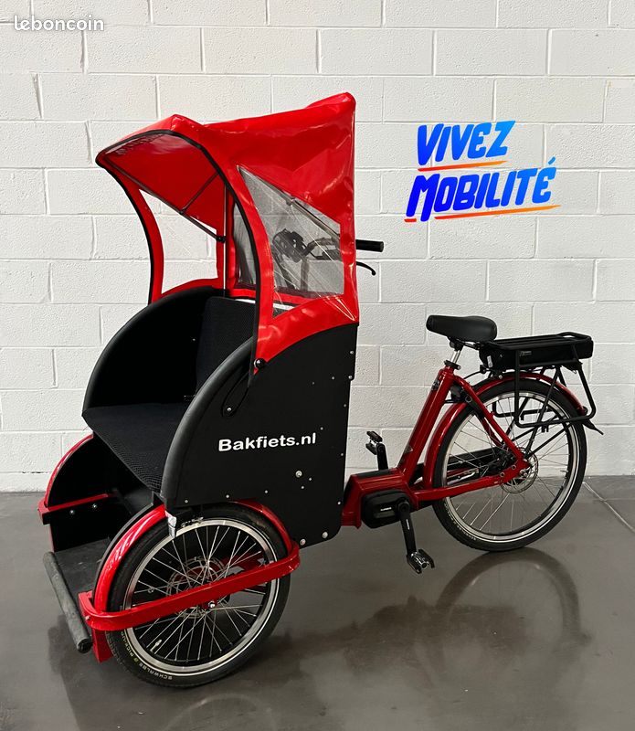 Vélo cargo - Triporteur à assistance électrique - Hauts-de-France (image 2)