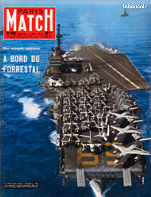 Paris Match N° 422 du 11 mai 1957 - Toutes les photos du Mayflower II, La Hollande (image 1)