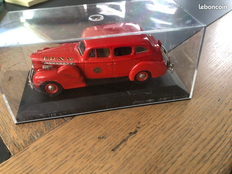 Voiture pompier Rextoys année vers 1930 (image 5)