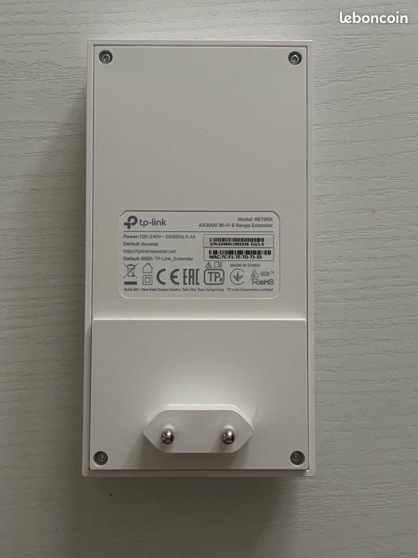 Routeur TP-Link BE3600 + Répéteur WiFi 6 (image 8)
