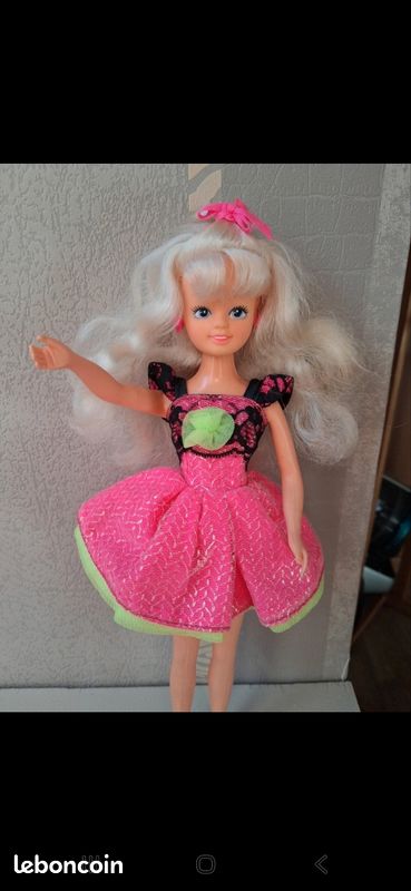 ANCIENNE POUPEE PERLE Coquette Delplay Vintage No Barbie EUR 49,95 - FR