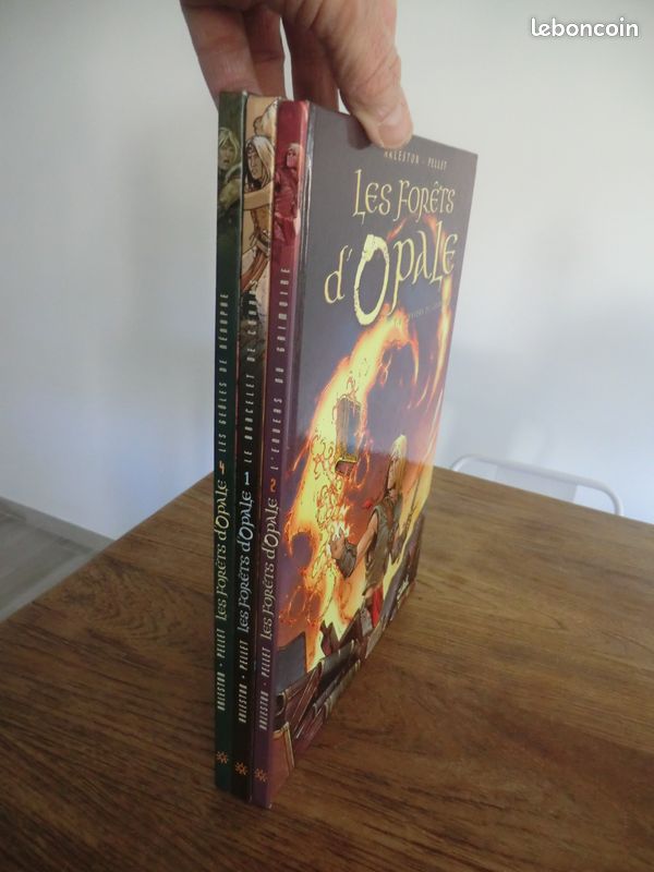3 albums bd les forêts d'opale Tomes 1,2 et 4 tbe (image 4)
