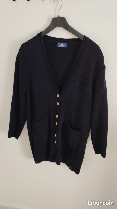 Veste Cardigan Gilet Femme Marine Saint James Vêtements