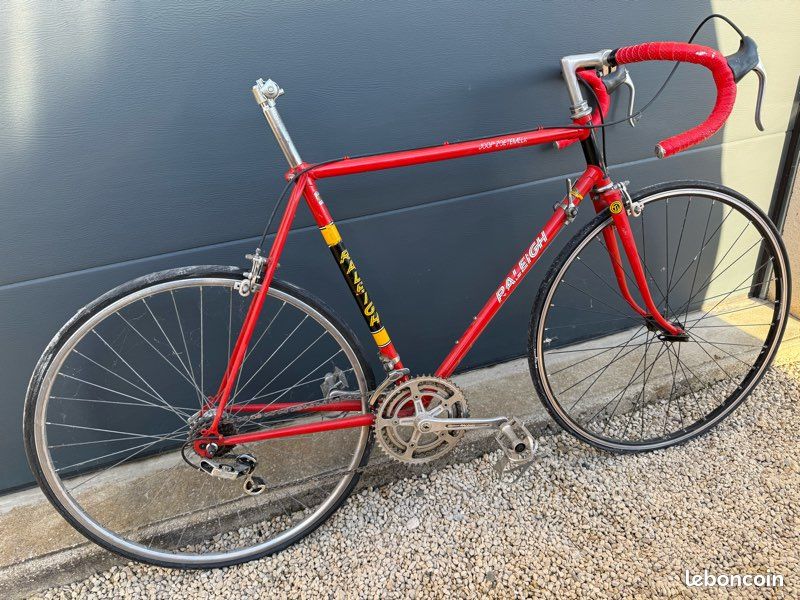 Pédales De Vélo De Route Raleigh Années 60 - Quill Super Course - Qualité Reconstruite - Vintage