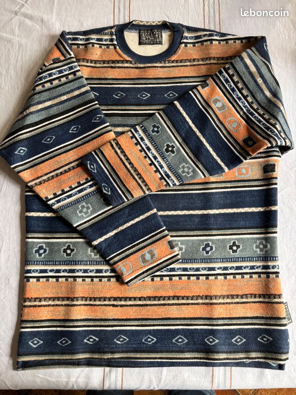 Pull vintage taille XL (image 2)