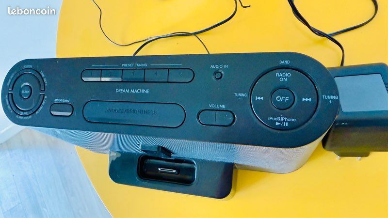 Sony Dream Machine W / Ipod / Horloge / Radio / Réveil (image 2)