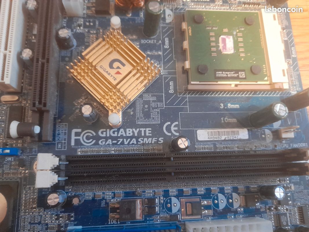 Carte mère pc fixe marque gigabyte GA-7 VASMFS (image 2)