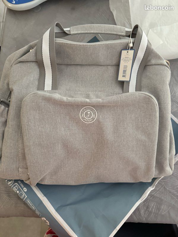 Jacadi Sac A Langer Gris Chine Sac à Langer JACADI Neuf Équipement