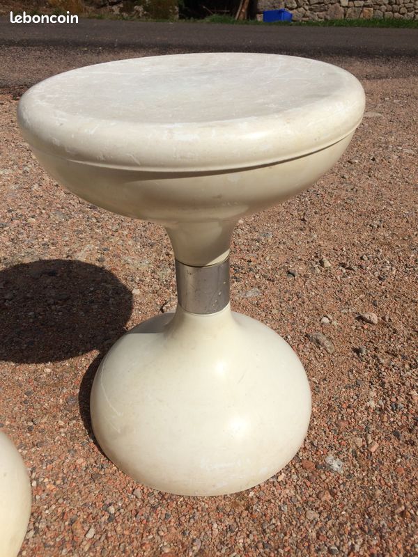 Tabouret Robur blanc Sgabello americano vintage art. 5000 (image 3)