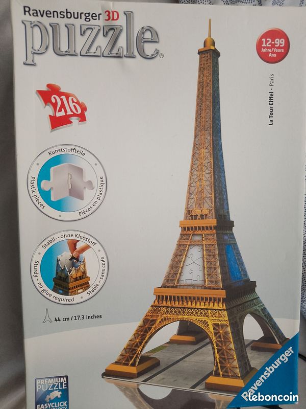 Puzzle 3D Tour Eiffel (image 1)