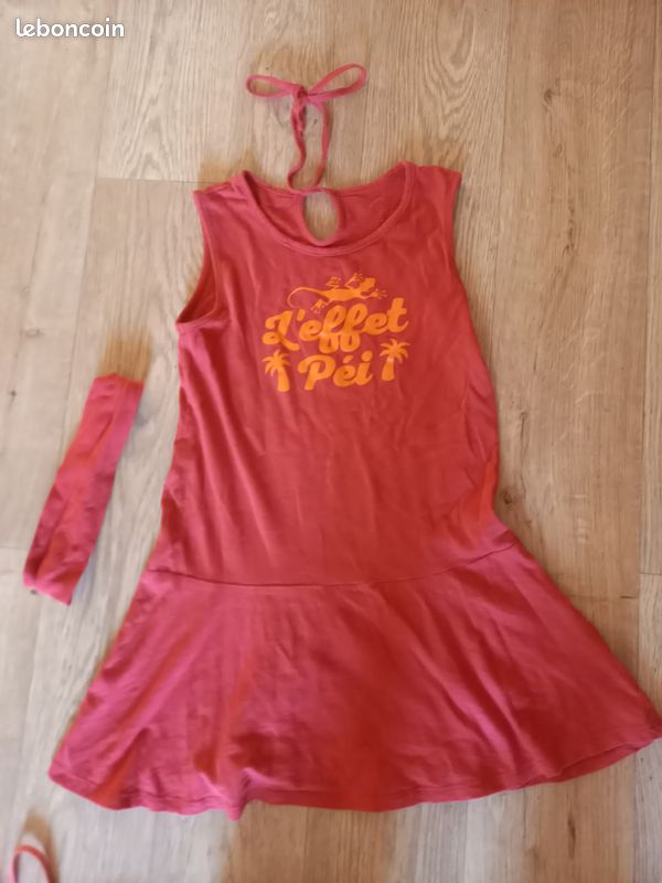 Très joli ensemble robe L'effet péi 8 ans (image 1)