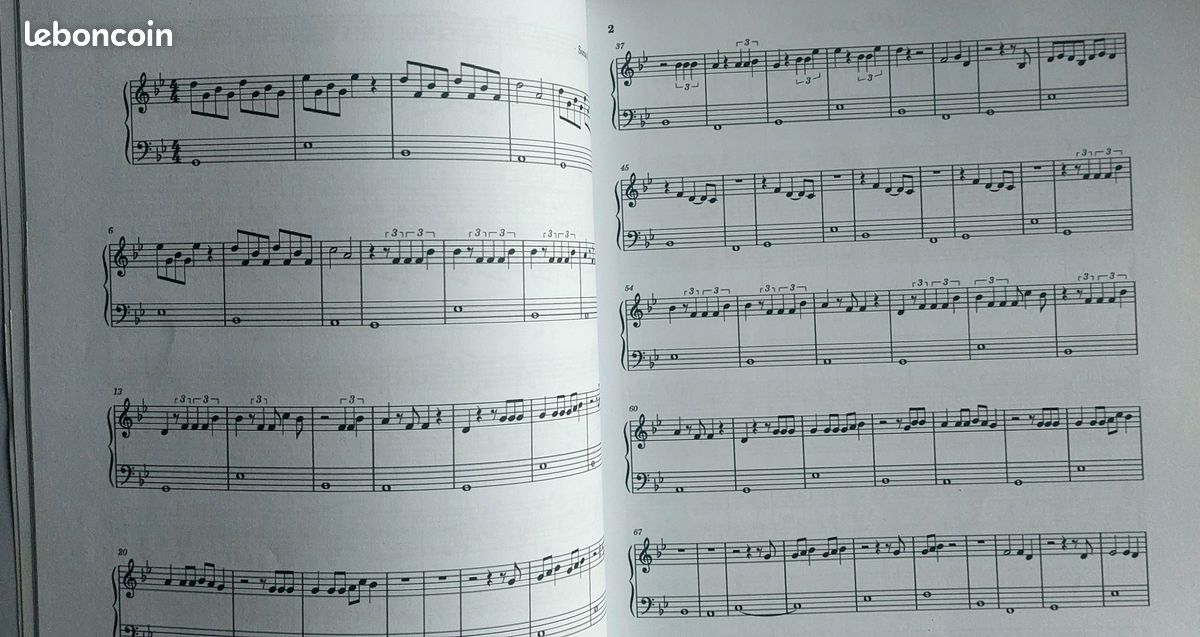 Recueil partitions piano (chansons françaises 2021-2022) (image 4)