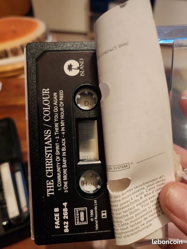 Cassette audio The Christians (image 3)