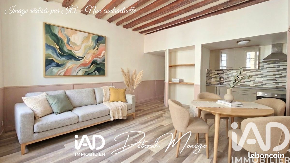 Appartement 2 pièces 43 m² · à Meulan-en-Yvelines · 43 m² · 110 000 €