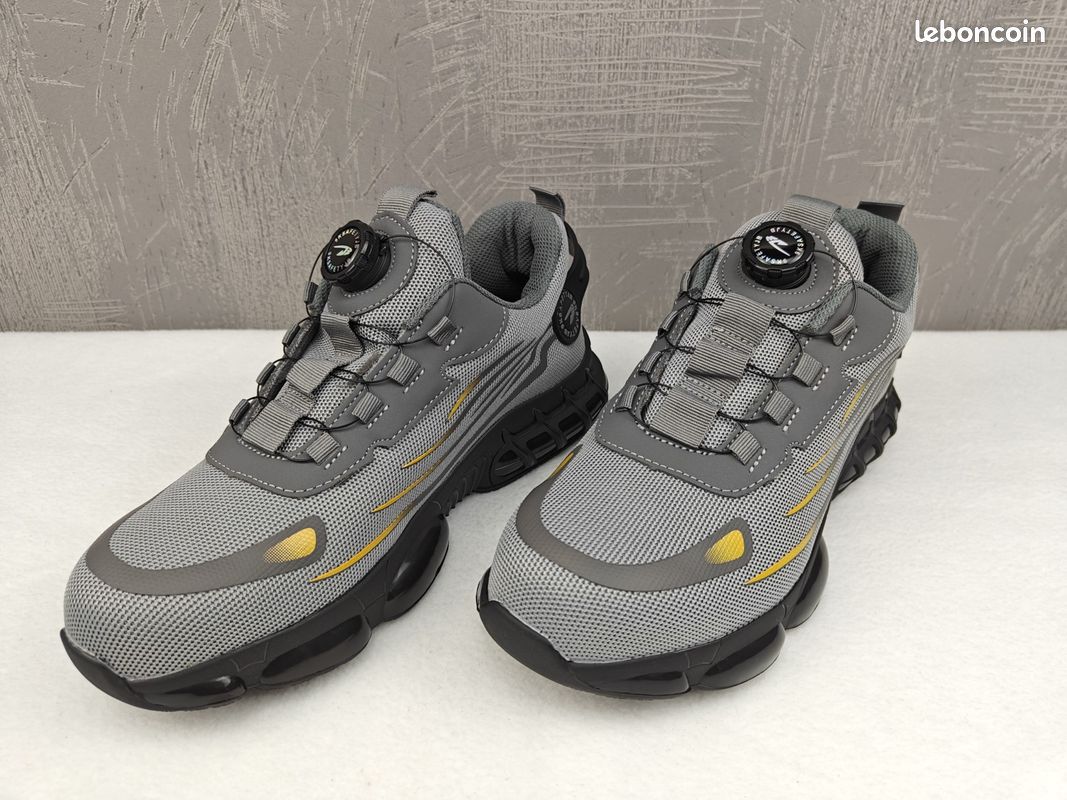 Chaussure de sécurité stylée, Noir, pointure 42 Chaussures