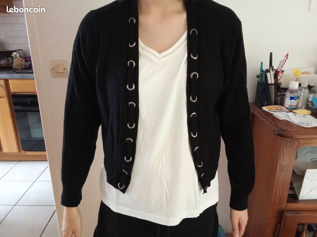 Gilet noir (image 1)