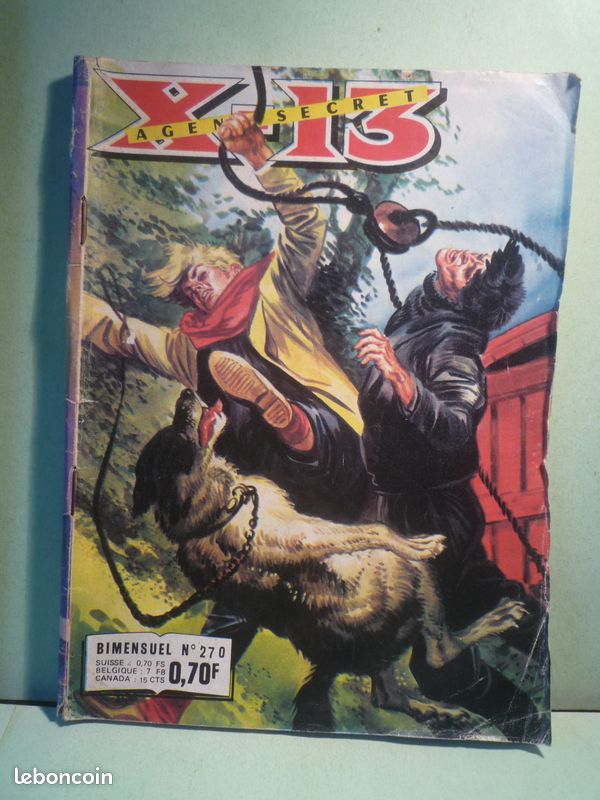 8 BD petit format X13 agent secret (image 3)