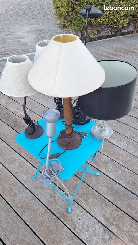 Lots de lampes chevet et bureau (image 2)