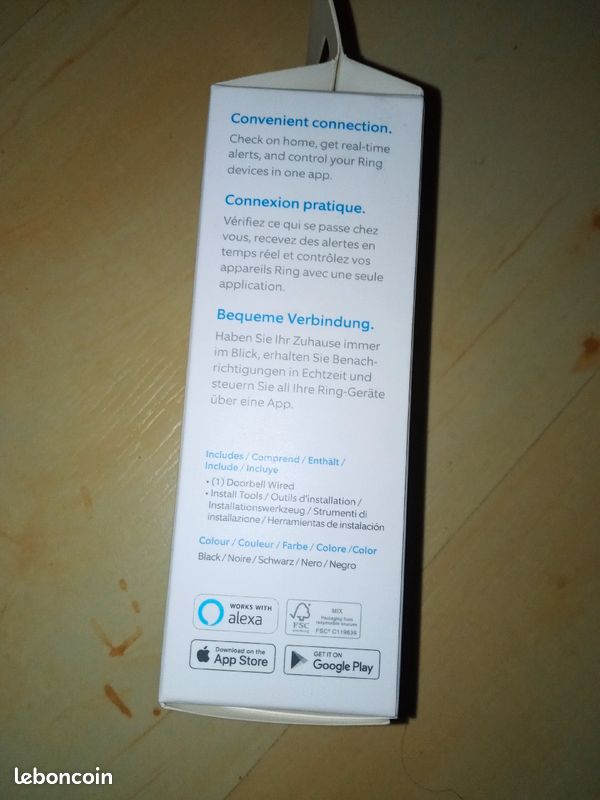 Sonnette vidéo filaire : doorbell wired (image 5)