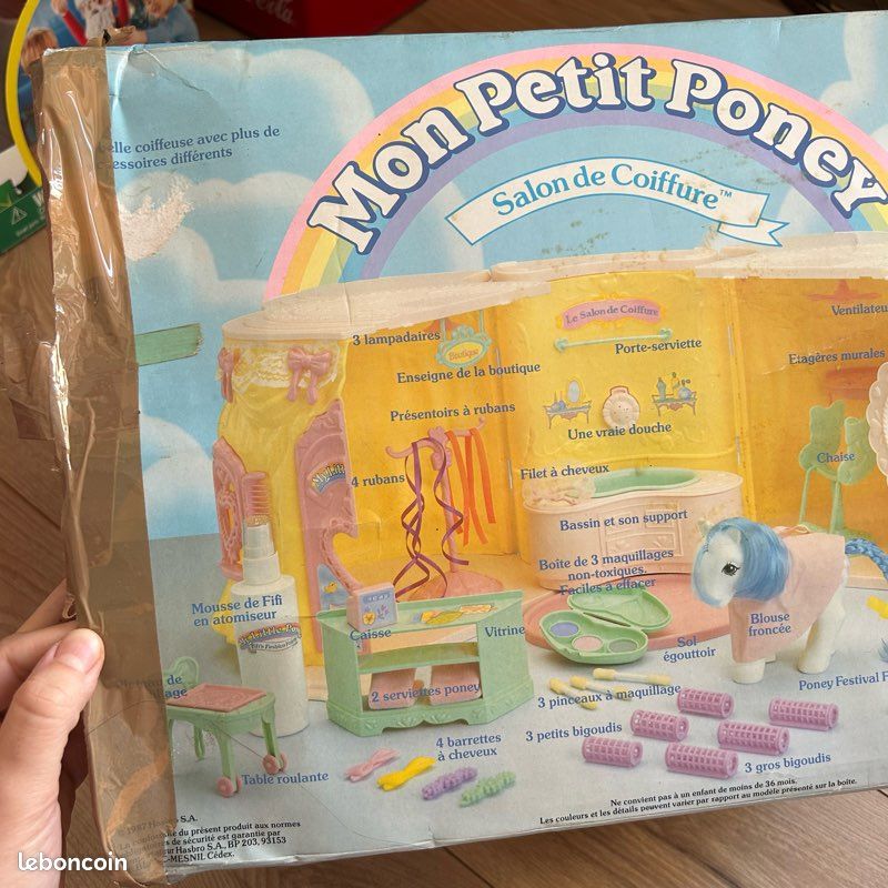 Salon De Coiffure My Little Pony g1 Mon Petit Poney - PERM