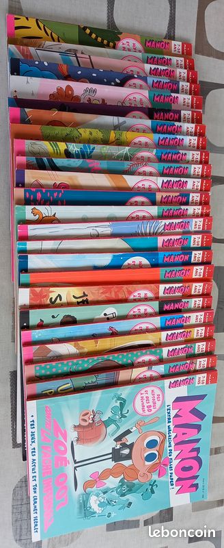 Lot de 28Magazines MANON (image 3)