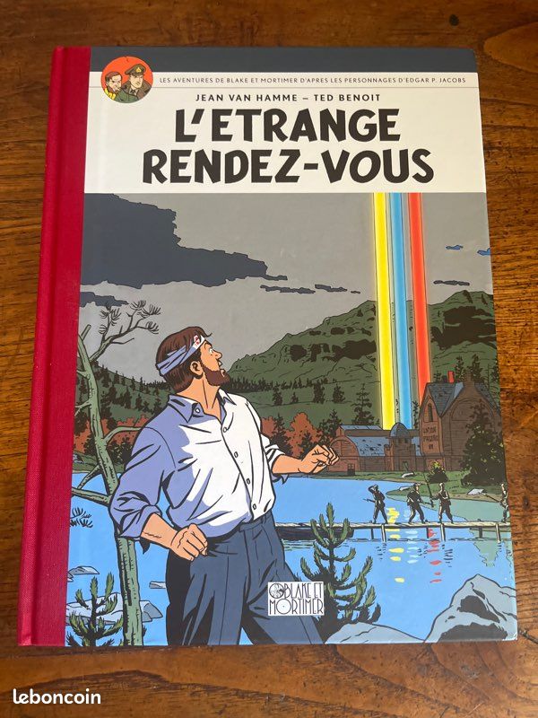 Bd Blake et mortimer, l étrange rendez vous édition toilée (image 1)