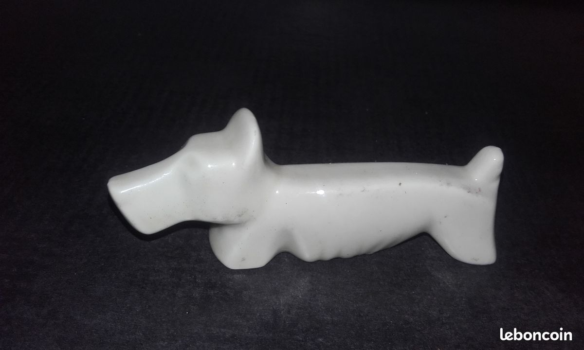Chien porcelaine limoges (image 1)