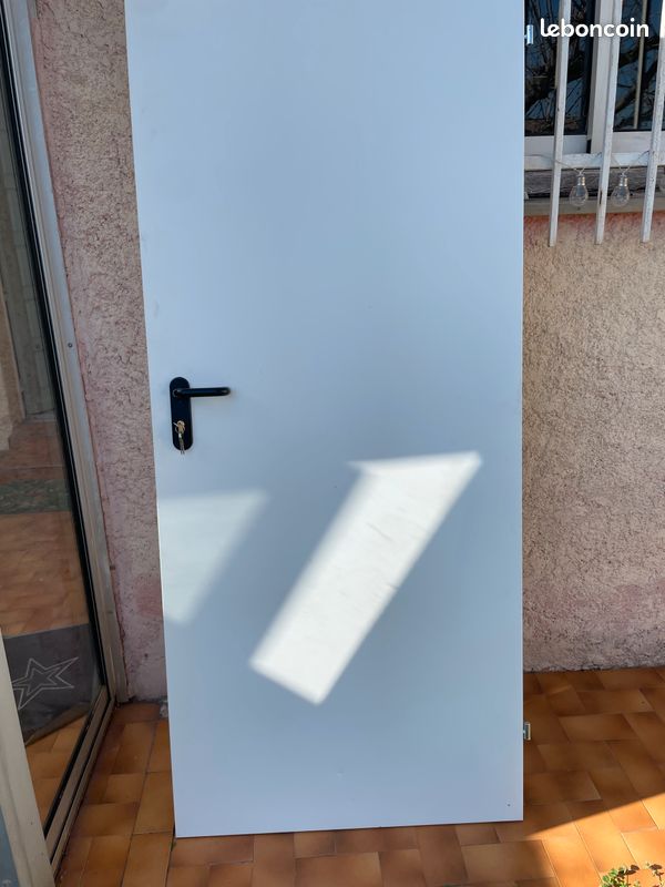 Porte alu sans cadre (image 2)