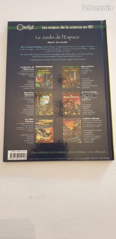 Livre L jardin de l'espace Violette le Quéré-Cady collection Okissé (image 2)