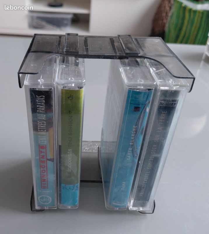 Lot cassettes audio vintage françaises années 90 – Rachid Taha / Les Innocents / Francis Cabrel (image 1)