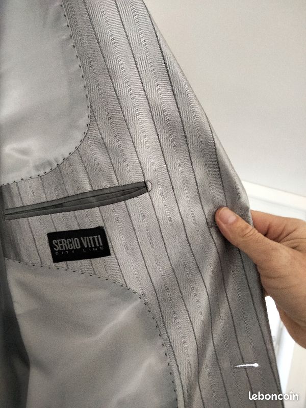 Costume homme veste taille M , pantalon T42 (image 4)