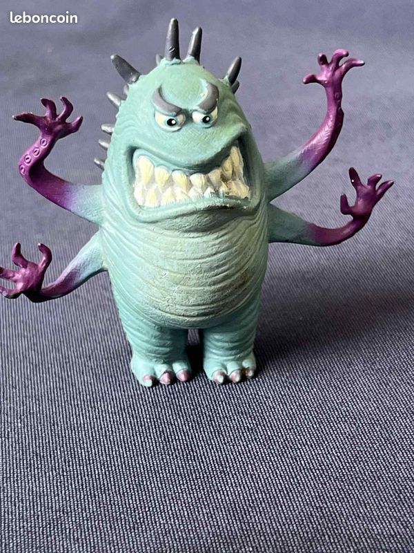 Figurine PVC Monsters Inc. Thaddeus Bile 2,5" disney Pixar Monsters - Jeux  & Jouets