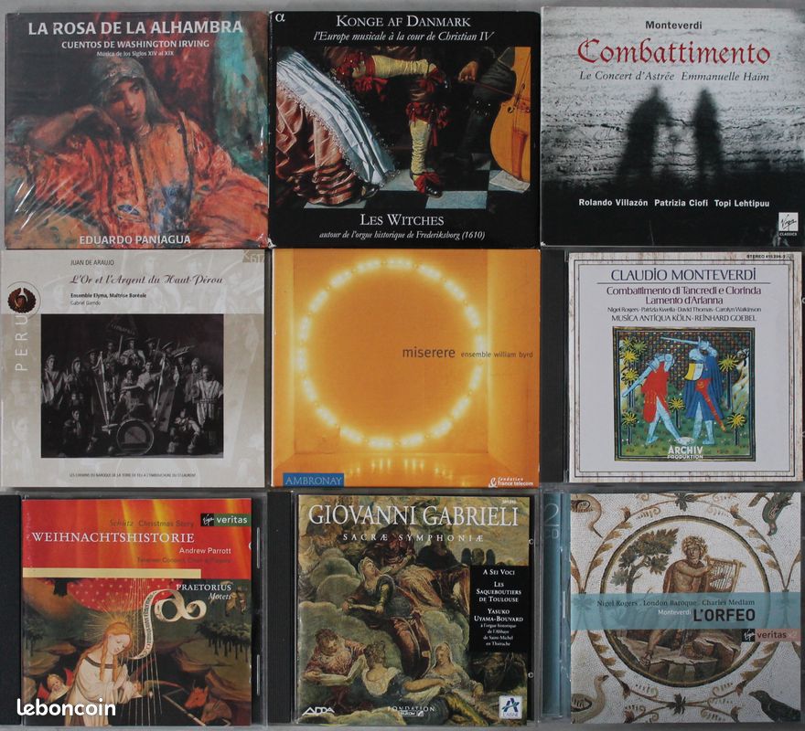 CD / DVD Musiques Anciennes, contemporaines, classique, baroque (image 6)