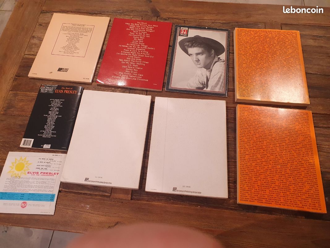 Lot de 8 livres Elvis Presley + un vinyle (image 4)