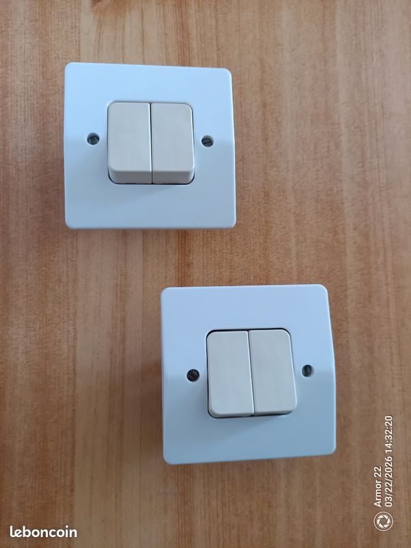 Prise de courant Neptune avec chargeur Type-C blanc LEGRAND 091345