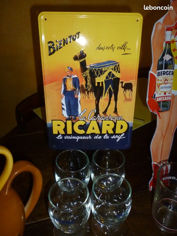 Tôle peinte enseigne pour la bière SOL originale NO RICARD émaillée (image 19)