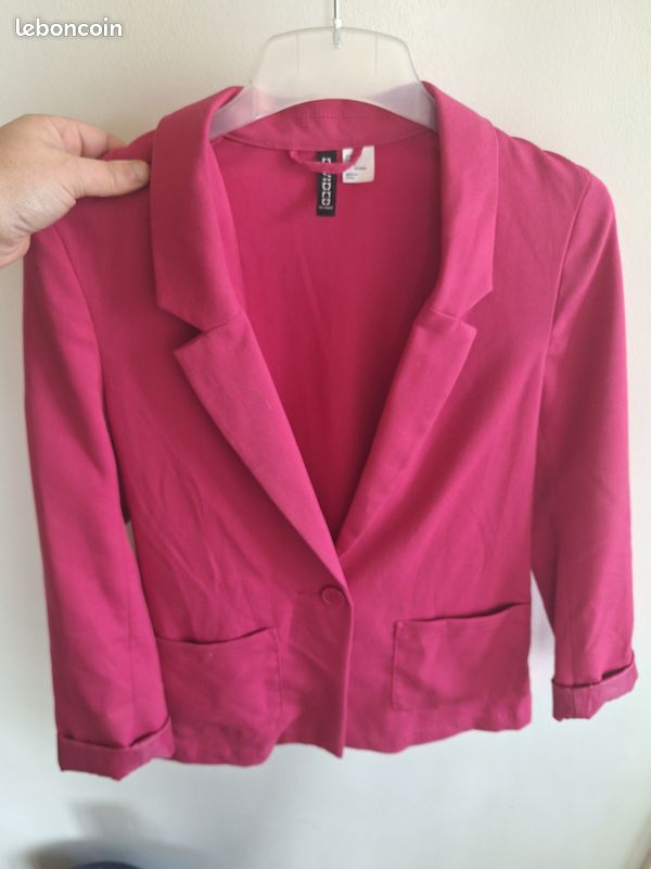 Blazer corto - Rojo - MUJER H&M ES