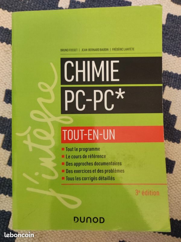 Chimie PC-PC* DUNOD (image 1)