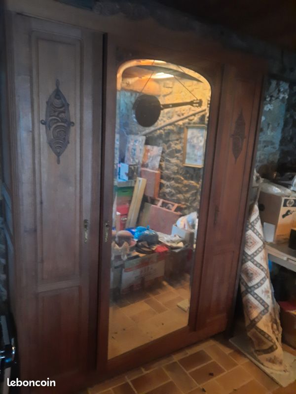 Armoire ancienne 3 portes longueur 175cm (image 1)