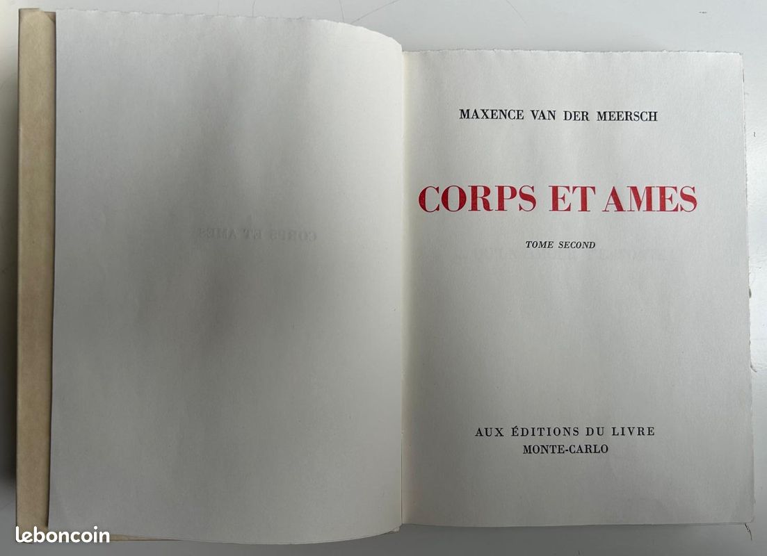 Van der Meersch - Corps et ames (deux tomes) (image 9)