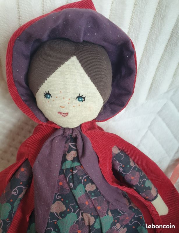 GRANDE POUPÉE Le Petit Chaperon Rouge IL ÉTAIT UNE FOIS MOULIN ROTY (image 4)