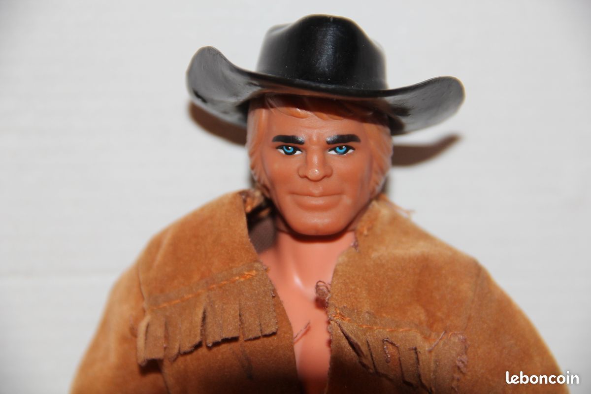 Figurine Big Jim Mattel – Tenue Cowboy – Années 70/80